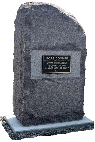 Fort Coombe marker